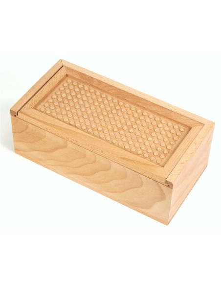 Caixa amb 70 peces de fusta de Fab Brix