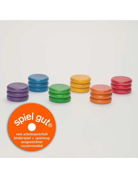 18 monedes (6colors) de GRAPAT