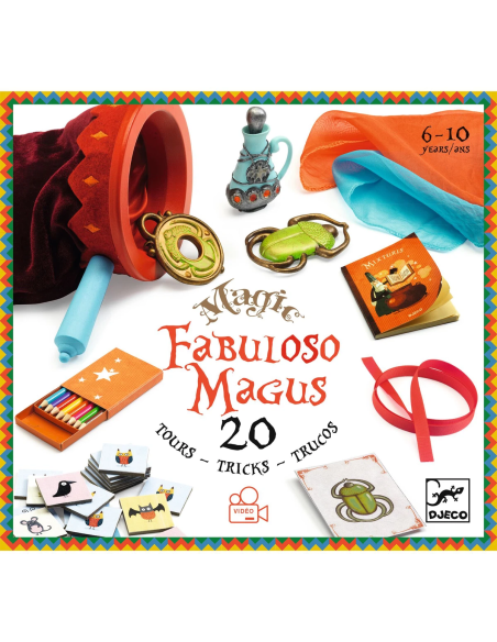 Magic Fabuloso Magus 20 de Djeco