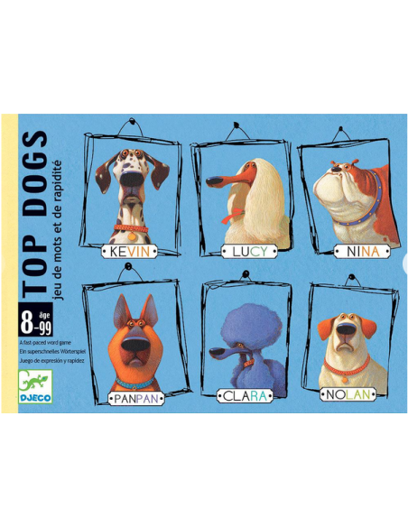 Joc de cartes Top Dogs de DJECO