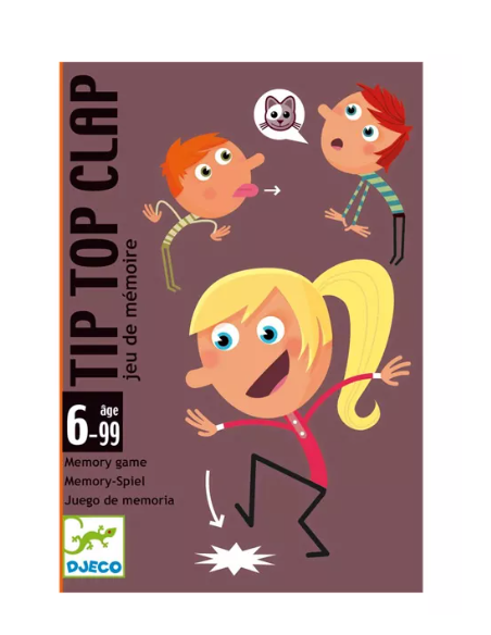 Joc de cartes Tip Top Clap de DJECO