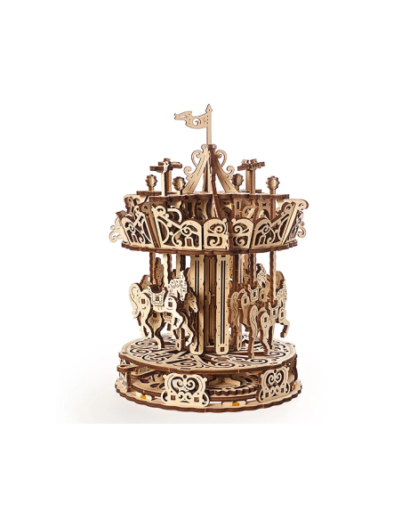 Maqueta de fusta Carrossel d'UGEARS