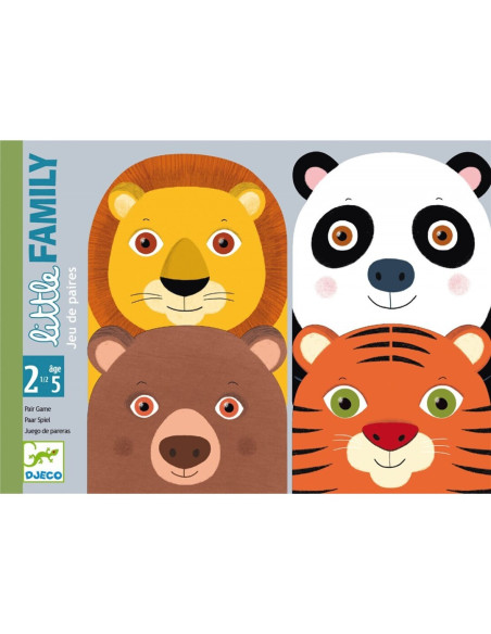 Cartes Little family de DJECO