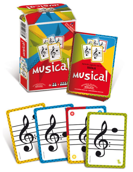 Musical - Juego de cartas