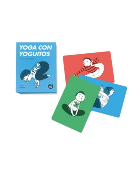 Joc de cartes "yoga con yoguitos"